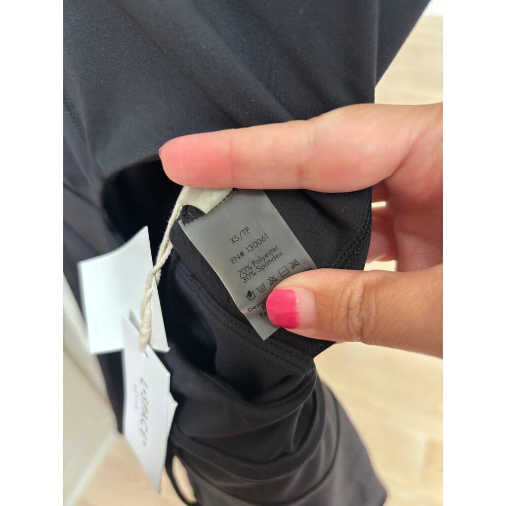 L*Space Women's Black Active Patterson Mini Dress Size XS - Picture 10 of 10